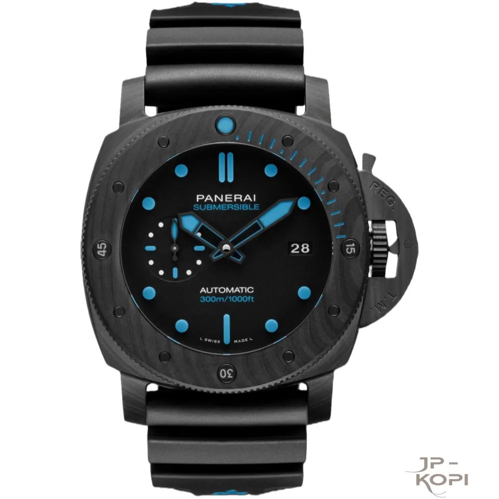 オフィチーネ パネライ サブマーシブル カーボテック PAM01616|ブラック 47MM【VS工場製高品質モデル】