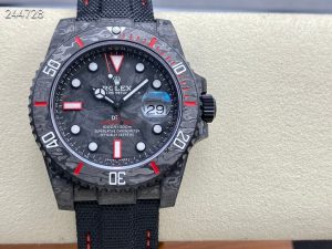 ロレックス サブマリーナー DIW Carbon Sea-Dweller カーボンファイバー レッド 40mm 【VS工場出品】
