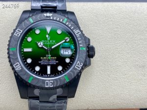 ロレックス サブマリーナー DIW カーボンファイバー グラデーショングリーン 40mm 【VS工場出品】