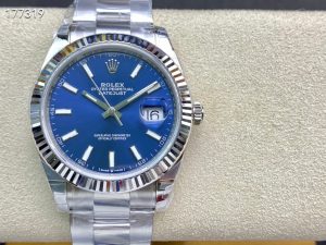 ロレックス デイトジャスト 126334-0001 ブルー オイスターブレス 41mm【VS工場出品】