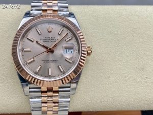 ロレックス デイトジャスト 126331-0010 サンダスト ジュビリーブレス 41mm【VS工場出品】