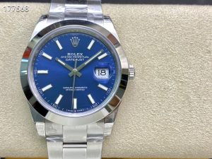 ロレックス デイトジャスト 126300-0001 ブルー オイスターブレス 41mm【VS工場出品】