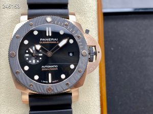 パネライ サブマーシブル ゴールドテック オロカーボ PAM01070 44mm【SBF工場出品】