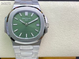 パテック・フィリップ ノーチラス 5711/1A-014 ダイアル グリーン 丹東Cal.324【3K工場出品】