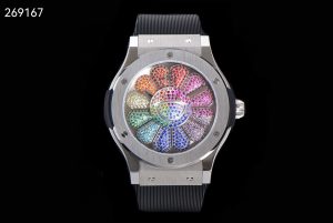 ウブロ HUBLOT × 村上隆 フラワー クラシックフュージョン 507.CX.9000.RX.TAK21 シルバーケース【HB工場出品】