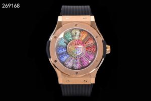 ウブロ HUBLOT × 村上隆 フラワー クラシックフュージョン 507.CX.9000.RX.TAK21 ローズゴールドケース【HB工場出品】