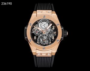 ウブロ HUBLOT ビッグバン トゥールビヨン ローズゴールドケース 419.CI.0170.RX【HB工場出品】