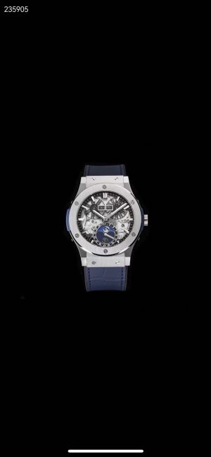 ウブロ HUBLOT クラシック フュージョン クラシック フュージョン アエロ・フュージョン ムーンフェイズ ブ 【HB工場出品】