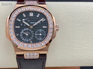 パテック・フィリップ ノーチラス ダイヤモンド 5724R-001【GR工場出品】