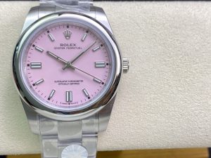 ロレックス オイスターパーペチュアル 124300 41mm ピンク【SK工場出品】