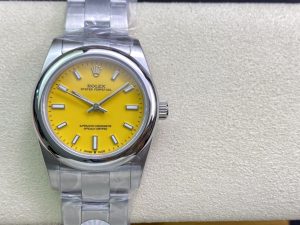 ロレックス オイスターパーペチュアル 277200 31mm イエロー【SK工場出品】
