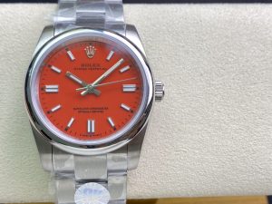 ロレックス オイスターパーペチュアル 126000 36mm レッド【SK工場出品】