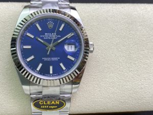 ロレックス デイトジャスト 41 126334-0001ブルー オイスターブレスレット【Clean工場出品】