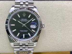 ロレックス デイトジャスト 41 126334-0018ブラック ジュビリーブレス【Clean工場出品】