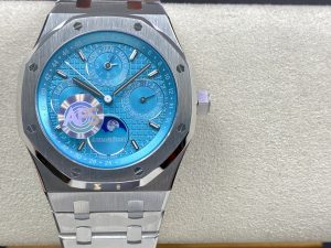 オーデマ・ピゲ ロイヤルオーク パーペチュアルカレンダー ターコイズ 26574 【APS工場出品】