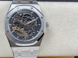 オーデマ・ピゲ ロイヤルオーク ダブルバランスホイール オープンワーク 15407ST.OO.1220ST.01【APS工場出品】