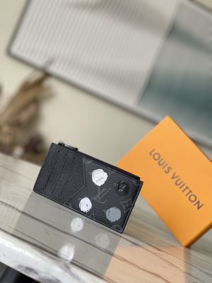 【草間彌生コラボ】ルイ･ヴィトン スーパーコピー M81930  LV × YK コインカード･ホルダー