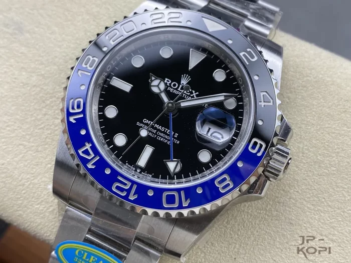 ロレックス GMTマスター II 126710BLRO-0002 レッド×ブルー オイスターブレスレット 丹東Cal.3285【CLEAN工場出品】 - 画像 (3)
