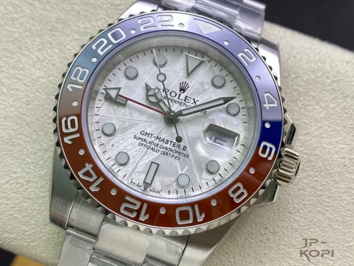 ロレックス GMTマスター 126719BLRO メテオライト オイスターブレスレット 丹東Cal.3285【CLEAN工場出品】 - 画像 (3)