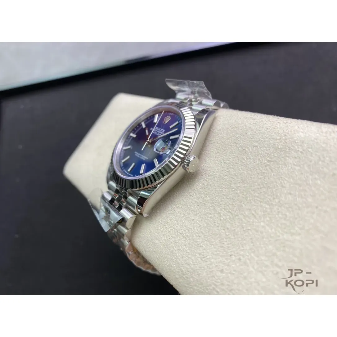 ロレックス デイトジャスト 41 126334-0002ブルー ジュビリーブレスレット【Clean工場出品】 - 画像 (7)