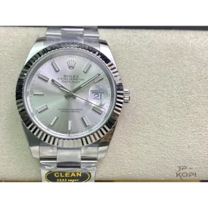 ロレックス デイトジャスト 41 126334-0003シルバー オイスターブレス【Clean工場出品】