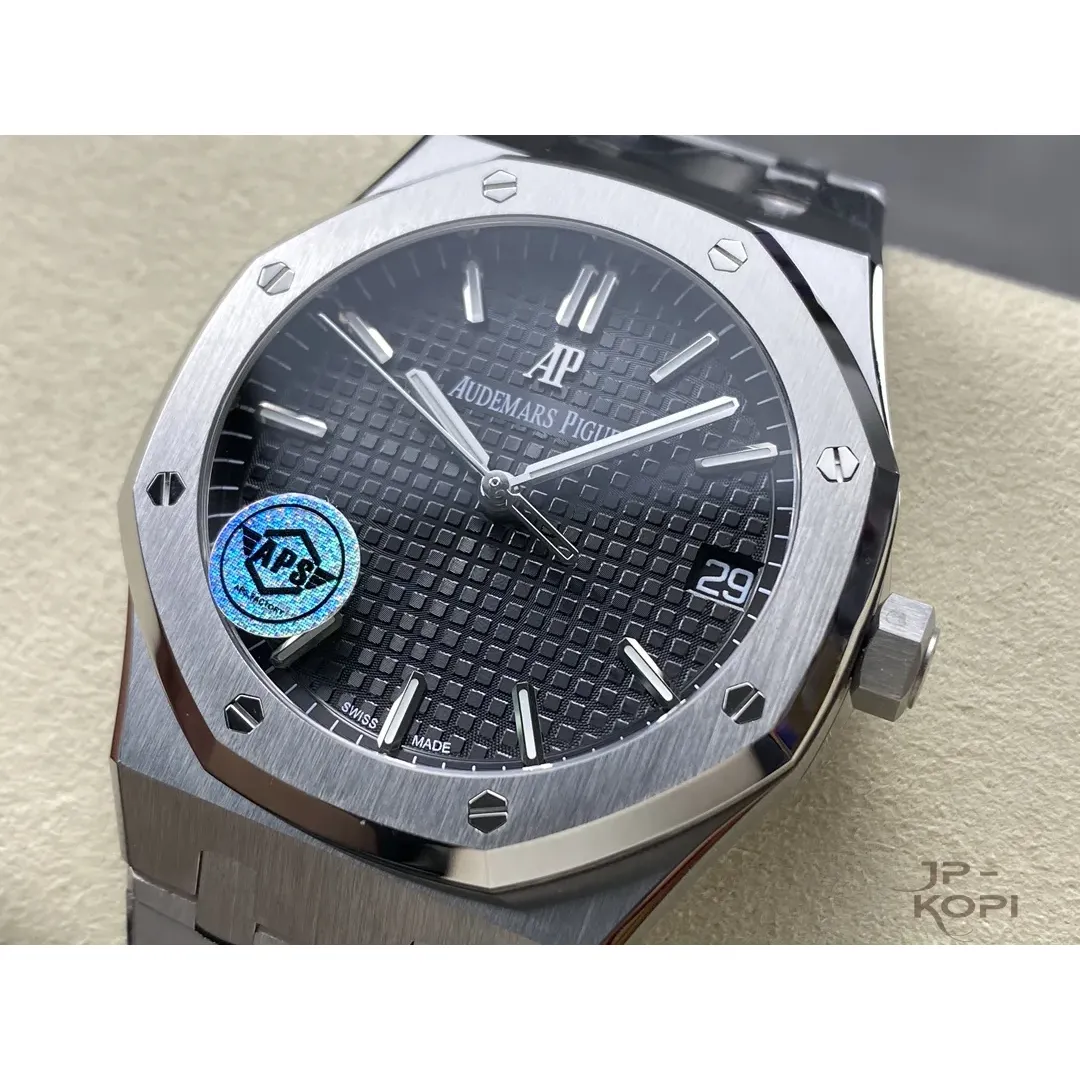 オーデマ・ピゲ ロイヤルオーク 15500ST.OO.1220ST.03 | ブラックダイヤル 41mm【APS工場製高品質腕時計】 - 画像 (4)