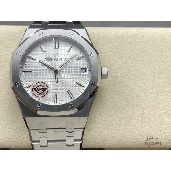 オーデマ・ピゲ ロイヤルオーク 41mm 15500ST.OO.1220ST.04 シルバー【APS工場製 高品質コピー腕時計】 - 画像 (2)
