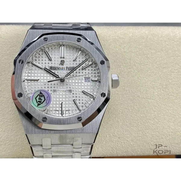 オーデマ・ピゲ ロイヤルオーク 41mm 15400ST.OO.1220ST.02 シルバー【APS工場製 高品質コピー腕時計】 - 画像 (2)