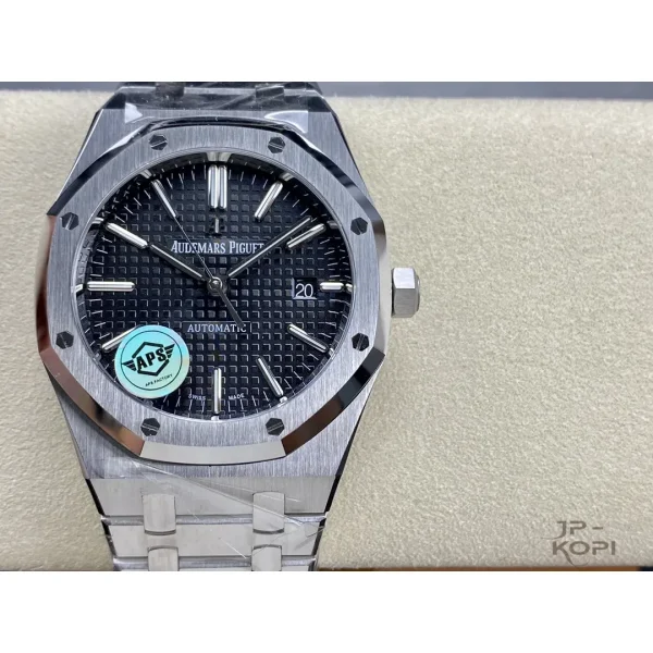 オーデマ・ピゲ ロイヤルオーク 41mm 15400ST.OO.1220ST.01 ブラック【APS工場製 高品質コピー腕時計】 - 画像 (2)