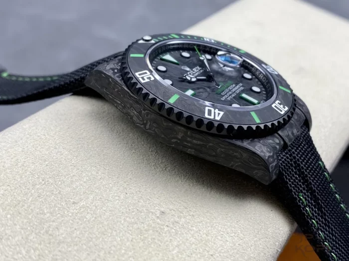 DIW × ロレックス サブマリーナー All Carbon Black オールカーボンブラック&グリーン【VS工場出品】 - 画像 (5)