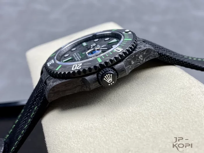DIW × ロレックス サブマリーナー All Carbon Black オールカーボンブラック&グリーン【VS工場出品】 - 画像 (6)
