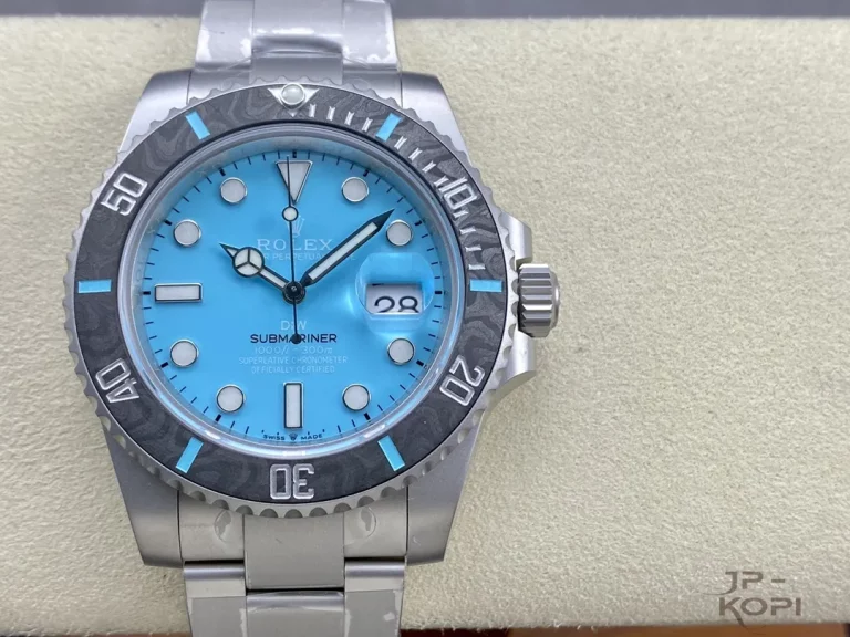 Diw × ロレックス サブマリーナー Aquamarine アクアマリン ベゼルカーボンファイバー【VS工場出品】