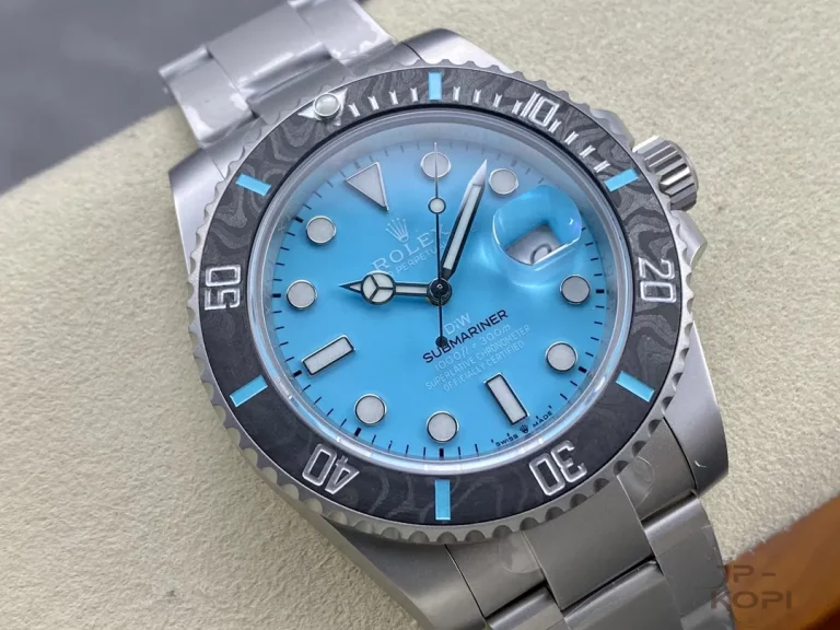 Diw × ロレックス サブマリーナー  Aquamarine アクアマリン ベゼルカーボンファイバー【VS工場出品】 - 画像 (2)