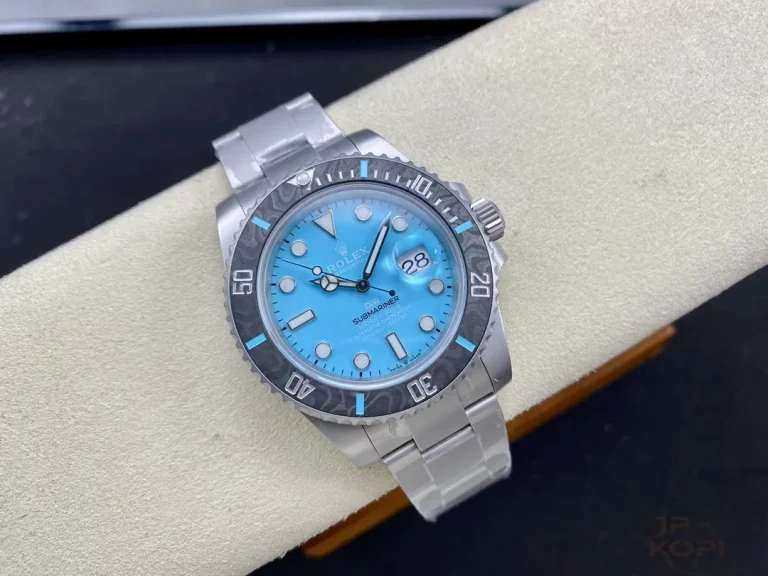 Diw × ロレックス サブマリーナー  Aquamarine アクアマリン ベゼルカーボンファイバー【VS工場出品】 - 画像 (4)