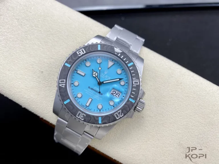 Diw × ロレックス サブマリーナー  Aquamarine アクアマリン ベゼルカーボンファイバー【VS工場出品】 - 画像 (5)