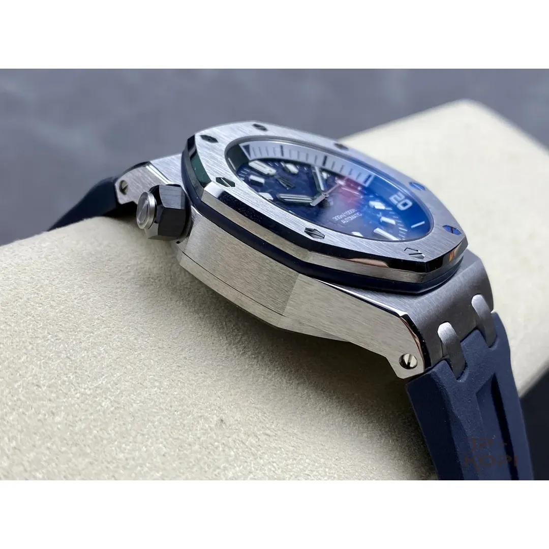 オーデマ・ピゲ ロイヤルオークオフショア ダイバー 15720ST.OO.A027CA.01|ブルー 42MM【ZF工場製高品質腕時計】 - 画像 (6)