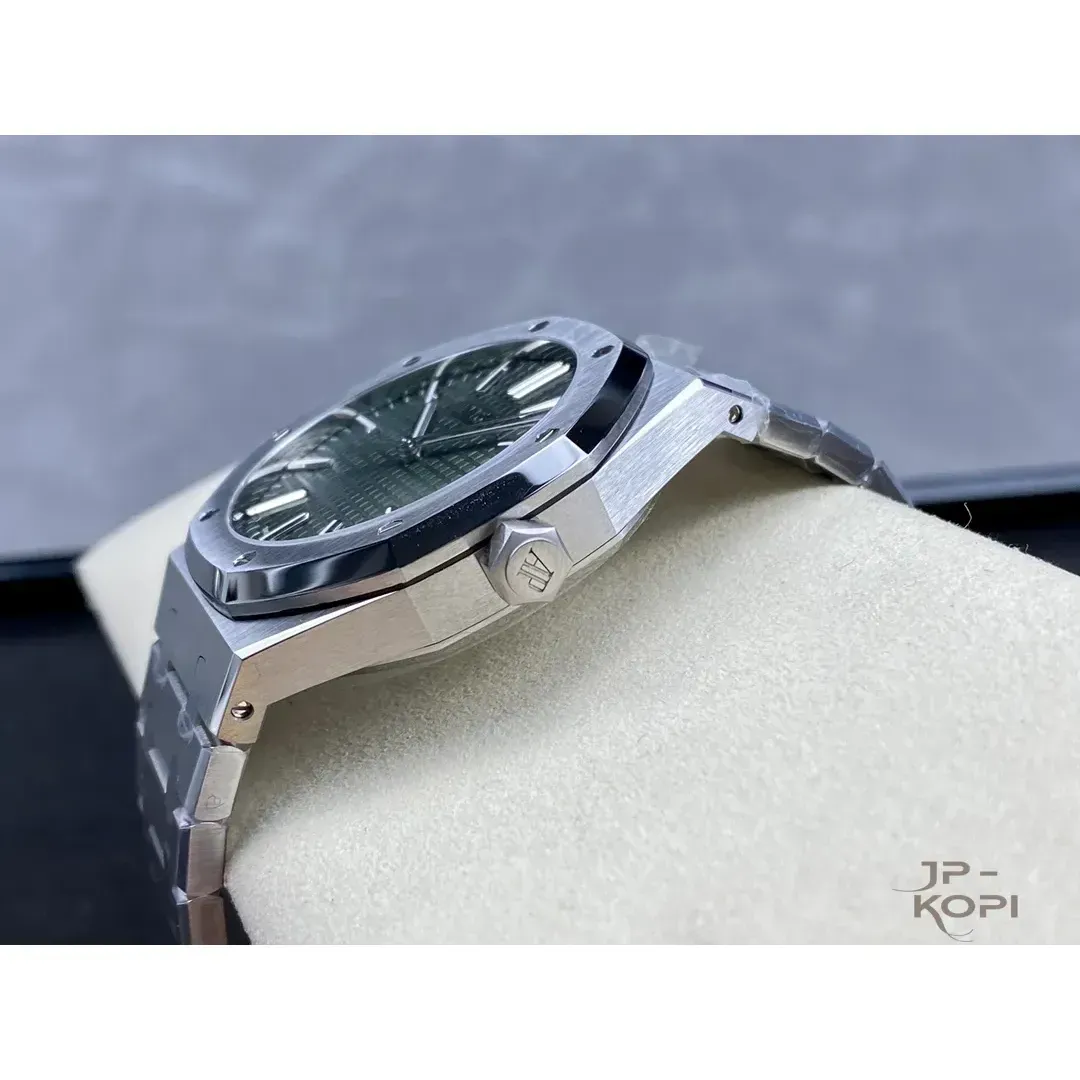 オーデマ・ピゲ ロイヤルオーク 41mm 15510ST.OO.1320ST.04|グリーン 50周年記念モデル【ZF工場製高品質腕時計】 - 画像 (8)
