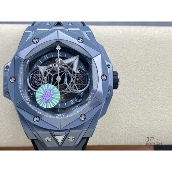 ウブロ HUBLOT ビッグバン ウニコ サンブルーII ブルーセラミック 418.FX.8007.RX.MXM21 【BBF工場出品】