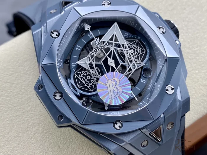ウブロ HUBLOT ビッグバン ウニコ サンブルーII ブルーセラミック 418.FX.8007.RX.MXM21 【BBF工場出品】 - 画像 (2)