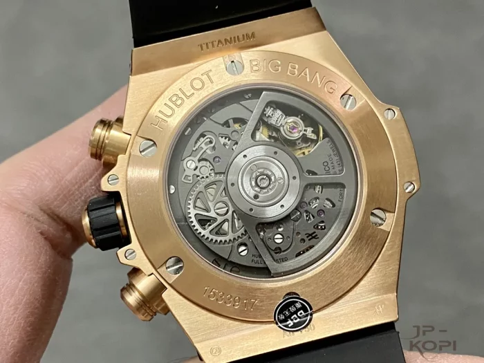 ウブロ ビッグバン ウニコ 421.OX.1180.RX.0904｜スケルトン ジュエリー キングゴールド 44MM【BBF製】 - 画像 (7)
