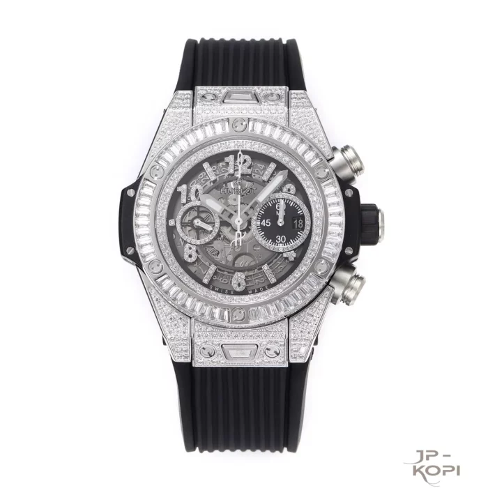 ウブロ HUBLOT ビッグバン ウニコ チタニウム ジュエリー421.NX.1170.RX.0904【BBF工場出品】