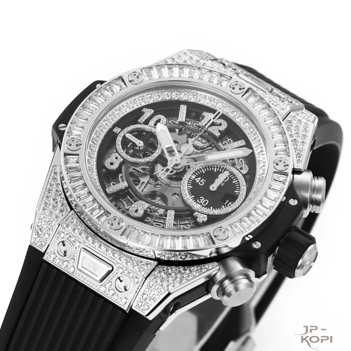 ウブロ HUBLOT ビッグバン ウニコ チタニウム ジュエリー421.NX.1170.RX.0904【BBF工場出品】 - 画像 (4)