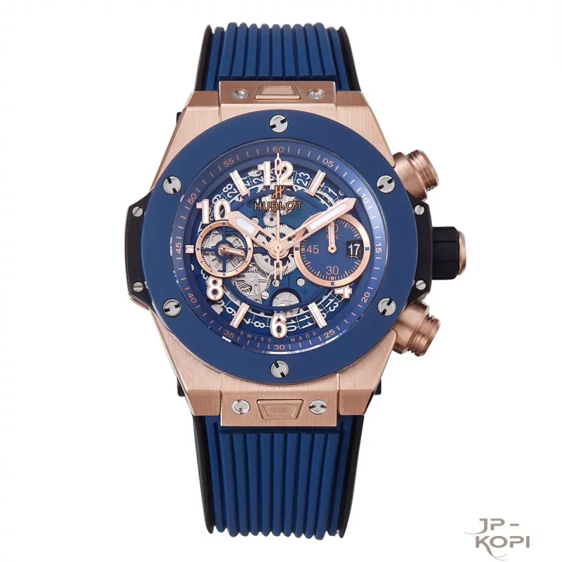 ウブロ HUBLOT ビッグバン ウニコ キングゴールド ブルーセラミック 421.OL.5180.RX【BBF工場出品】