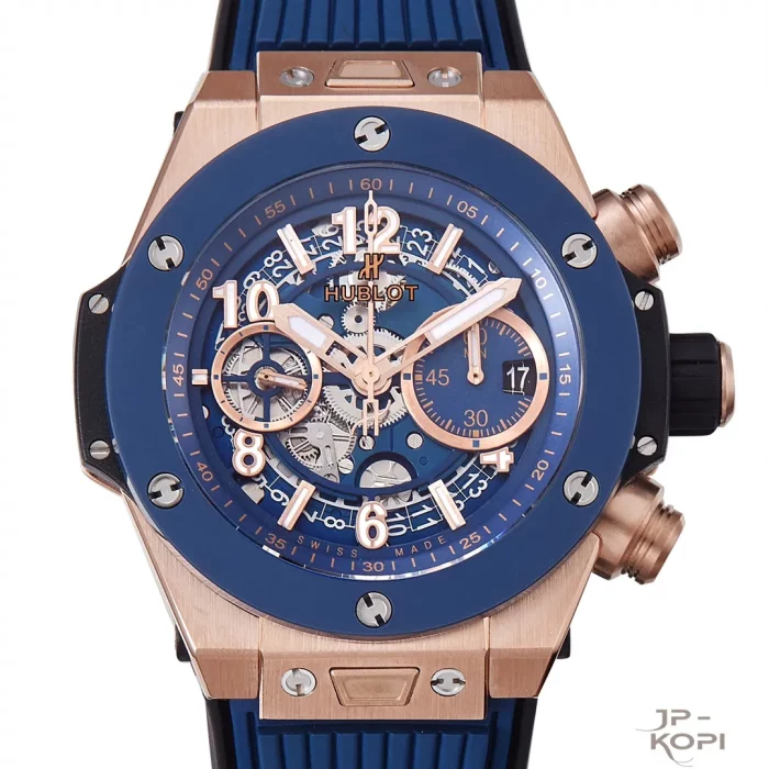 ウブロ HUBLOT ビッグバン ウニコ キングゴールド ブルーセラミック 421.OL.5180.RX【BBF工場出品】 - 画像 (2)