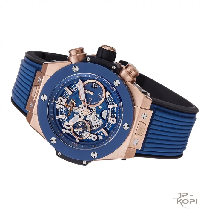 ウブロ HUBLOT ビッグバン ウニコ キングゴールド ブルーセラミック 421.OL.5180.RX【BBF工場出品】 - 画像 (6)
