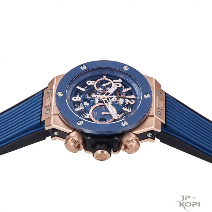 ウブロ HUBLOT ビッグバン ウニコ キングゴールド ブルーセラミック 421.OL.5180.RX【BBF工場出品】 - 画像 (7)