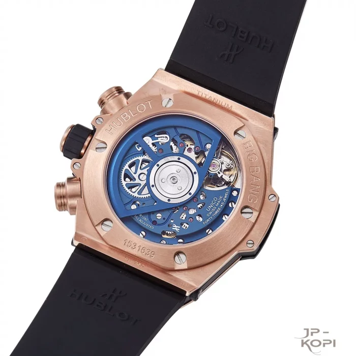 ウブロ HUBLOT ビッグバン ウニコ キングゴールド ブルーセラミック 421.OL.5180.RX【BBF工場出品】 - 画像 (8)
