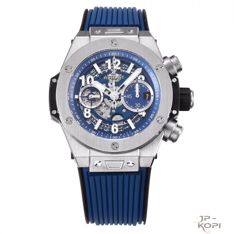 ウブロ HUBLOT ビッグバン ウニコ チタニウム ブルー 421.NX.5170.RX【BBF工場出品】
