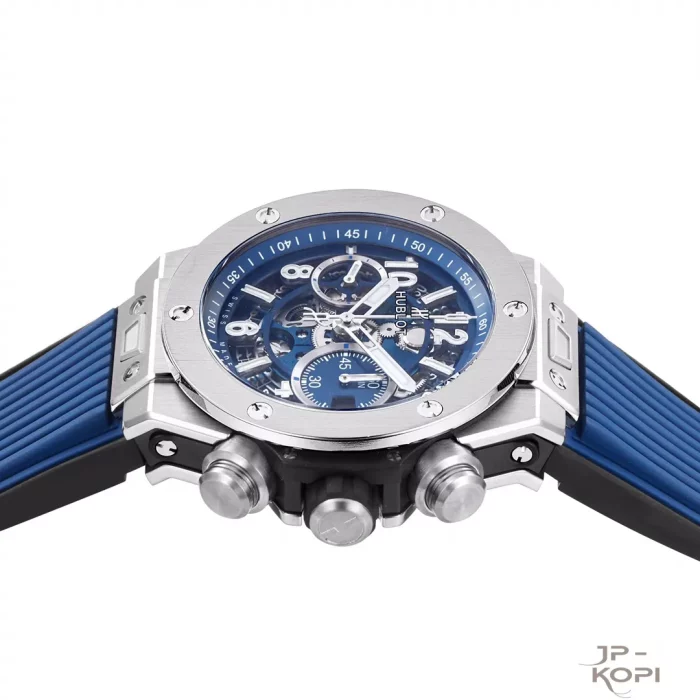 ウブロ HUBLOT ビッグバン ウニコ チタニウム ブルー 421.NX.5170.RX【BBF工場出品】 - 画像 (6)
