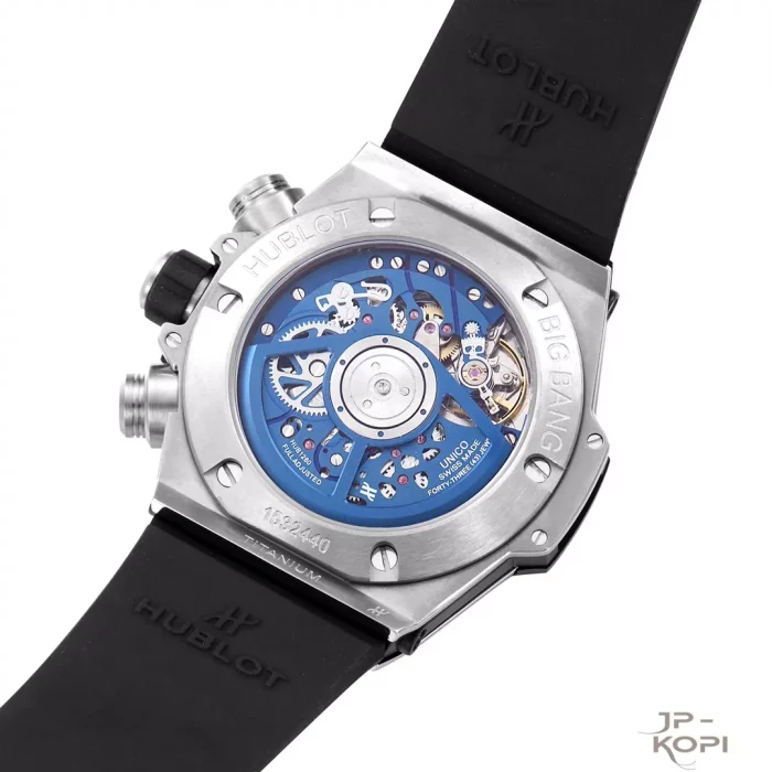 ウブロ HUBLOT ビッグバン ウニコ チタニウム ブルー 421.NX.5170.RX【BBF工場出品】 - 画像 (8)